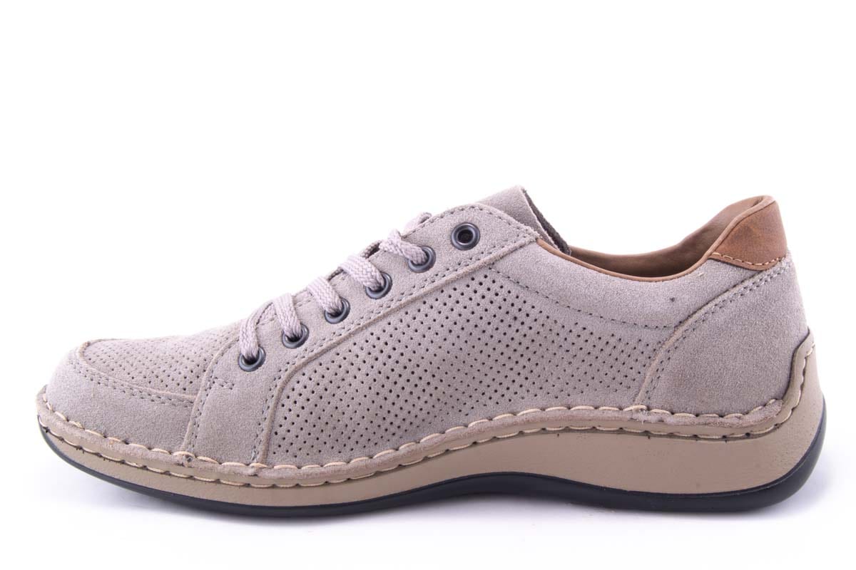 Pantofi Barbati Rieker Piele Naturala Intoarsa Riek 05216 /Grv - Rieker - amely.ro