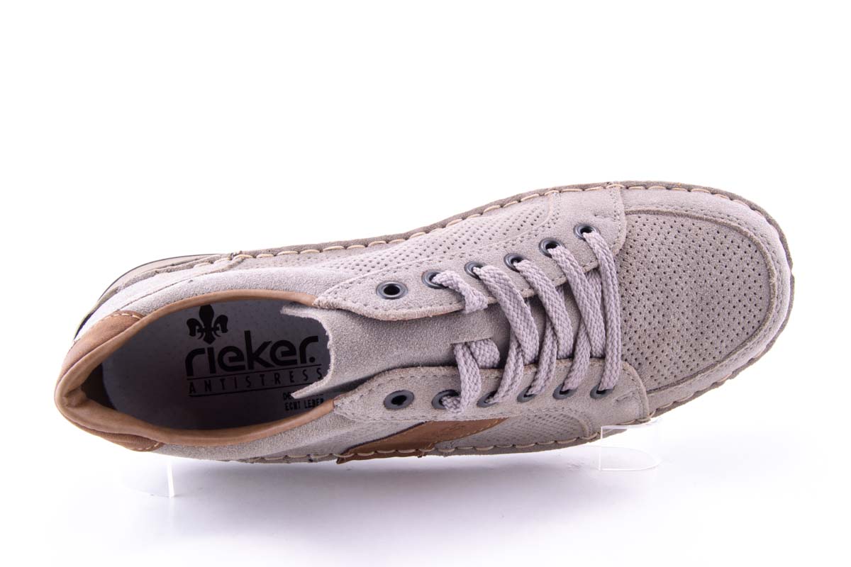Pantofi Barbati Rieker Piele Naturala Intoarsa Riek 05216 /Grv - Rieker - amely.ro