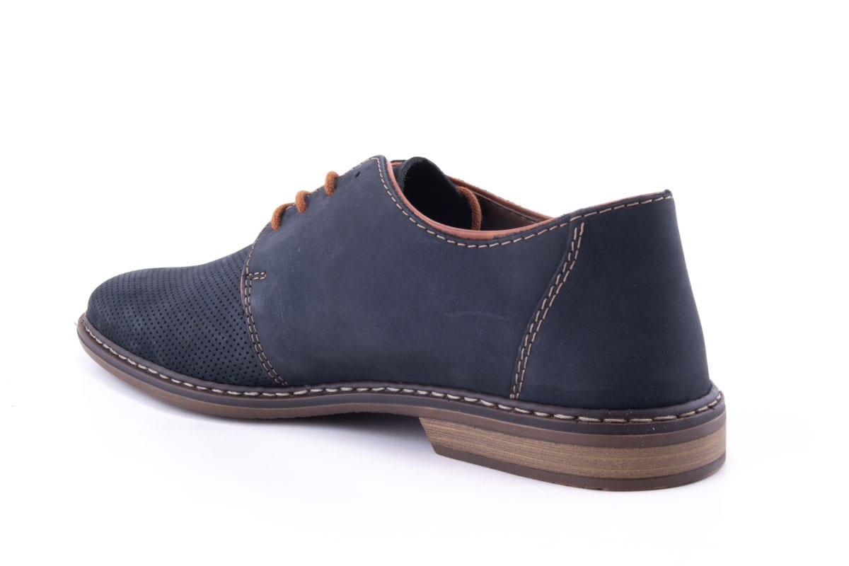 Pantofi Barbati Rieker Piele Naturala Intoarsa Riek 13439 /Abs - Rieker - amely.ro