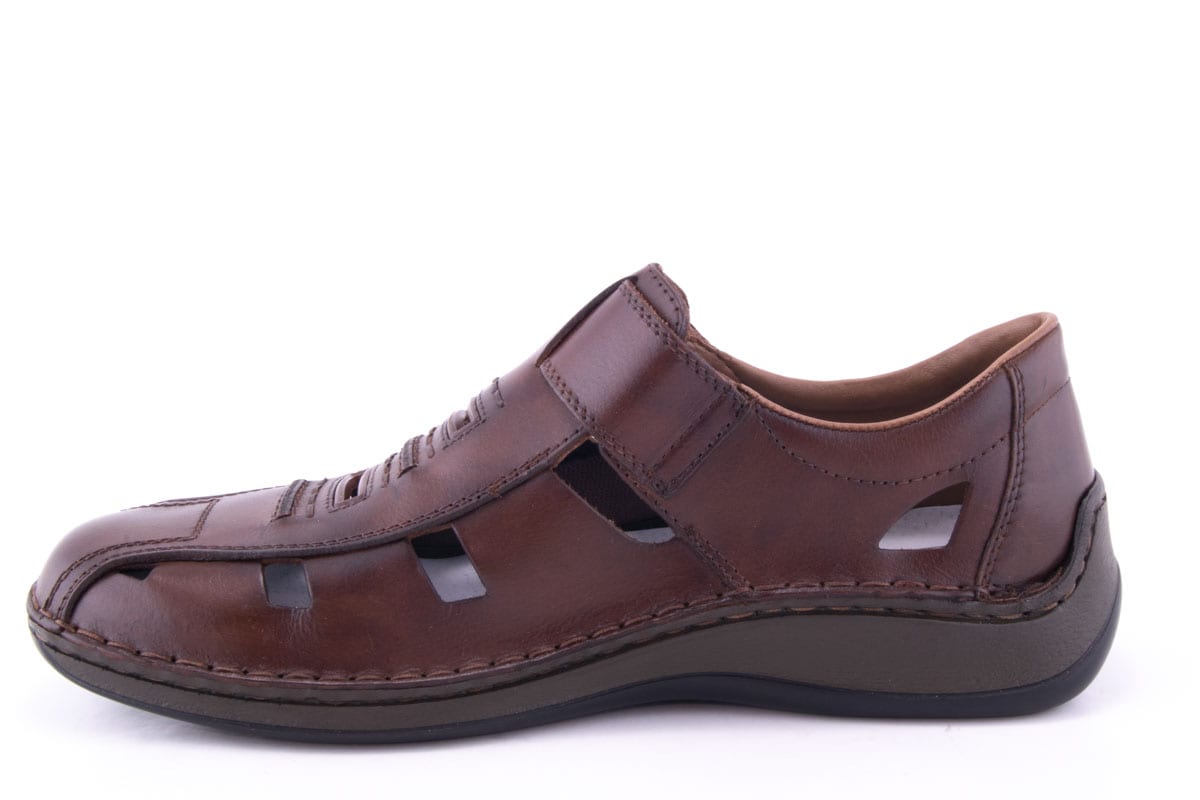 Pantofi Barbati Rieker Piele Naturala Riek 05283 /Mi - Rieker - amely.ro