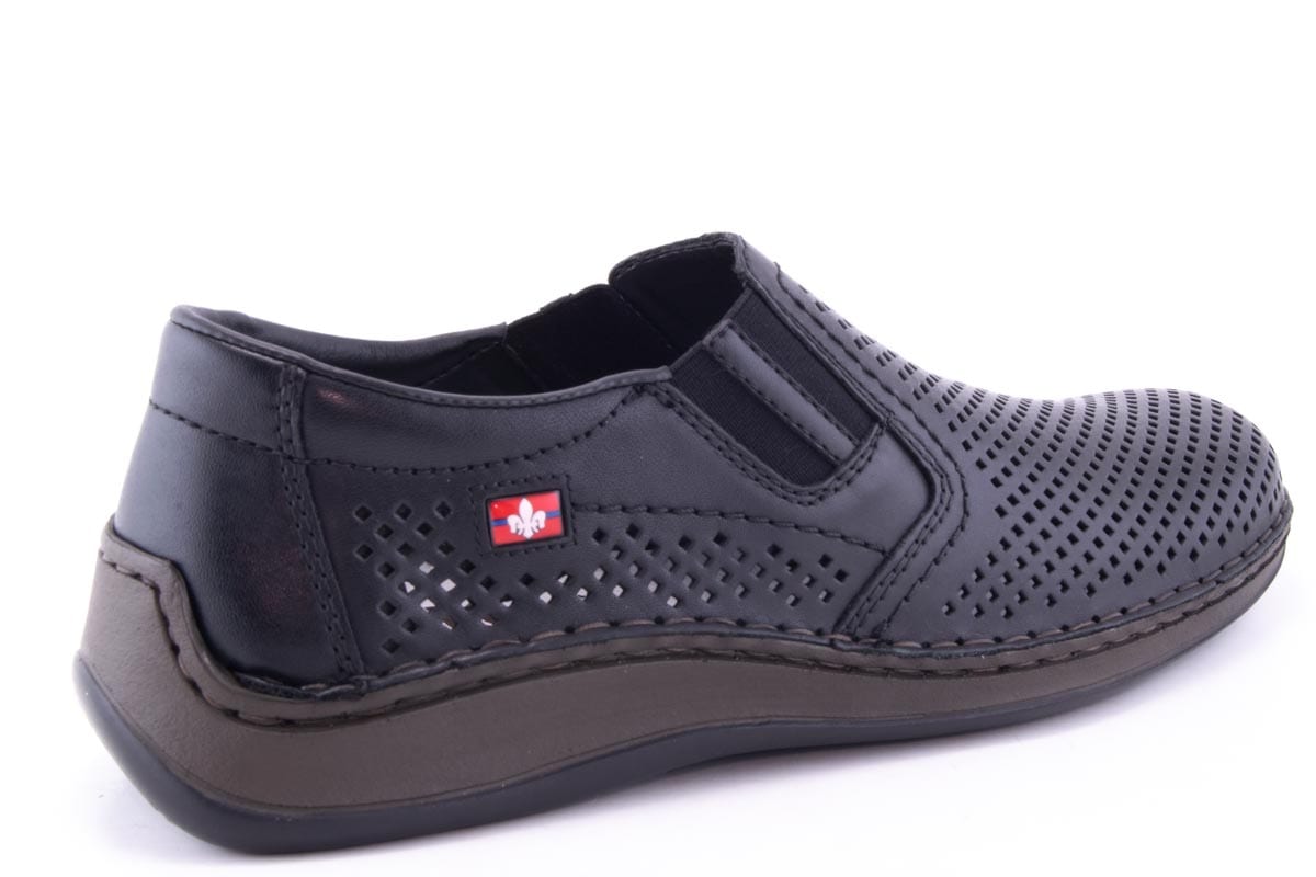 Pantofi Barbati Rieker Piele Naturala Riek 05297 /N - Rieker - amely.ro