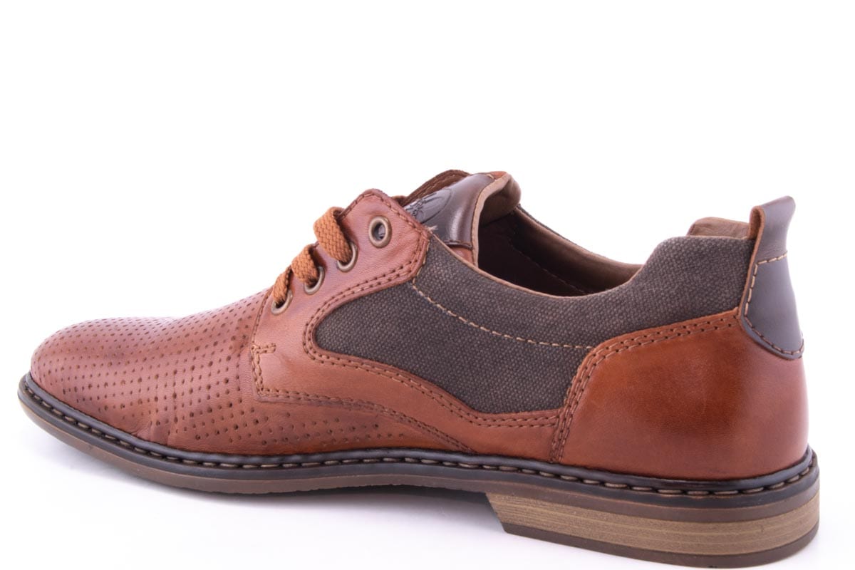 Pantofi Barbati Rieker Piele Naturala Riek 13417 /Con - Rieker - amely.ro