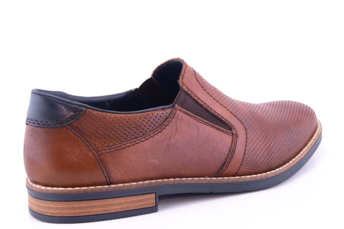 Pantofi Barbati Rieker Piele Naturala Riek 13571/ Con - Rieker - amely.ro