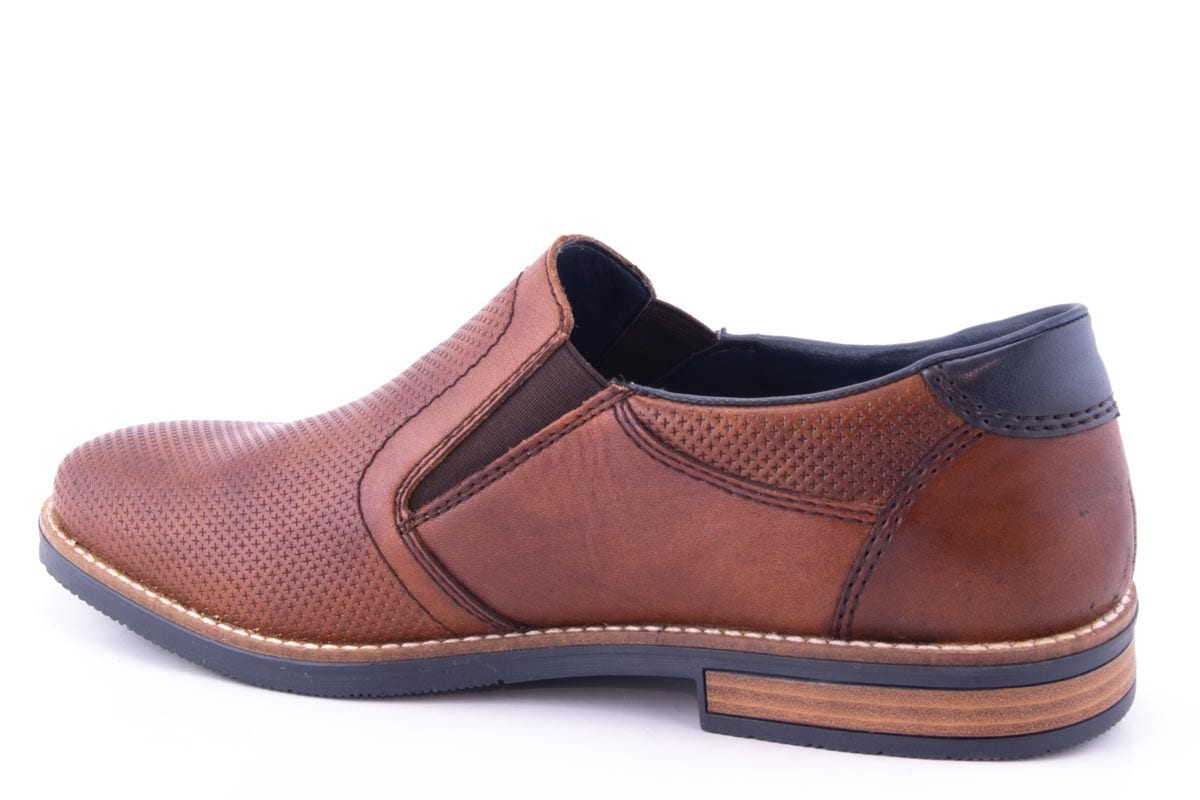 Pantofi Barbati Rieker Piele Naturala Riek 13571/ Con - Rieker - amely.ro