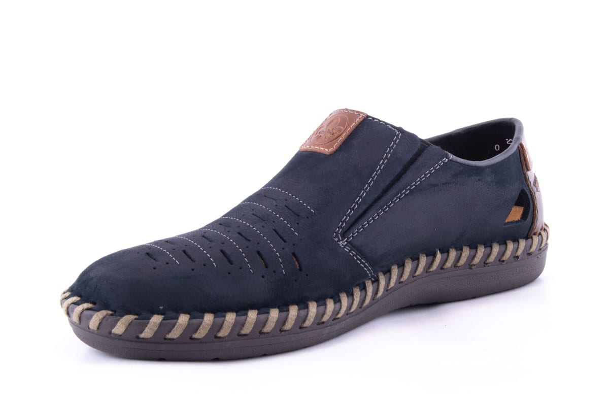Pantofi Barbati Rieker Piele Naturala Riek B2457 /Abs - Rieker - amely.ro