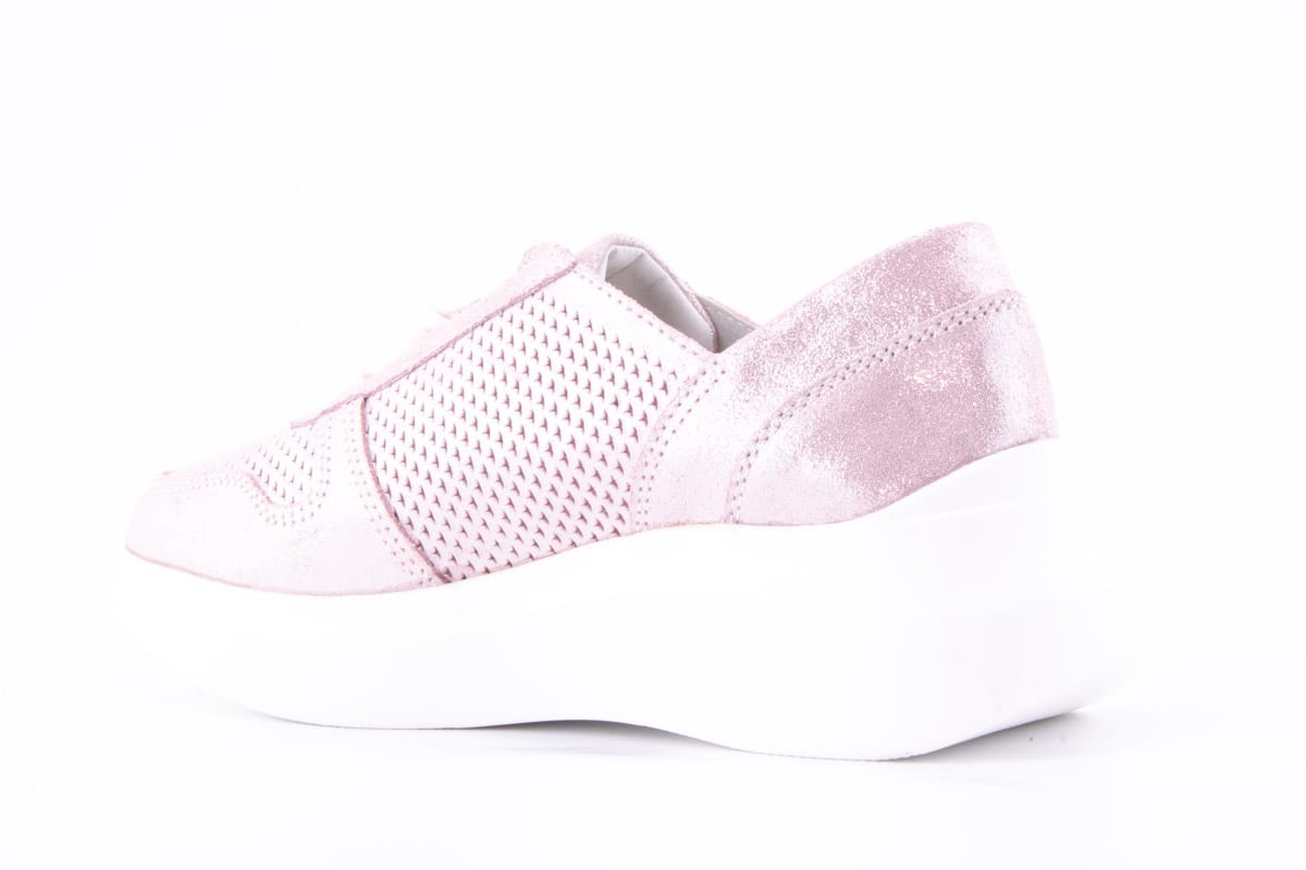 Pantofi Dama Etore Piele Naturala Bell 1251 /Roz - amely.ro - amely.ro