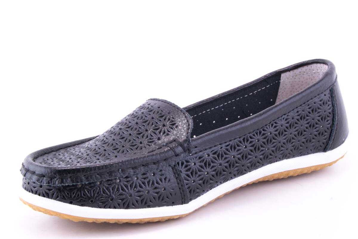 Pantofi Dama Etore Piele Naturala Bell 128 /N - amely.ro - amely.ro