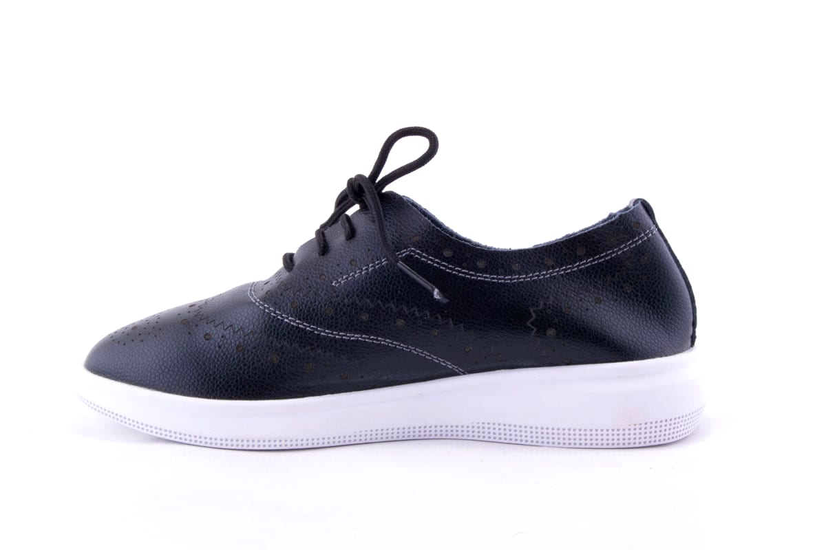 Pantofi Dama Etore Piele Naturala Bell 2020 - 1 /Negru - amely.ro - amely.ro