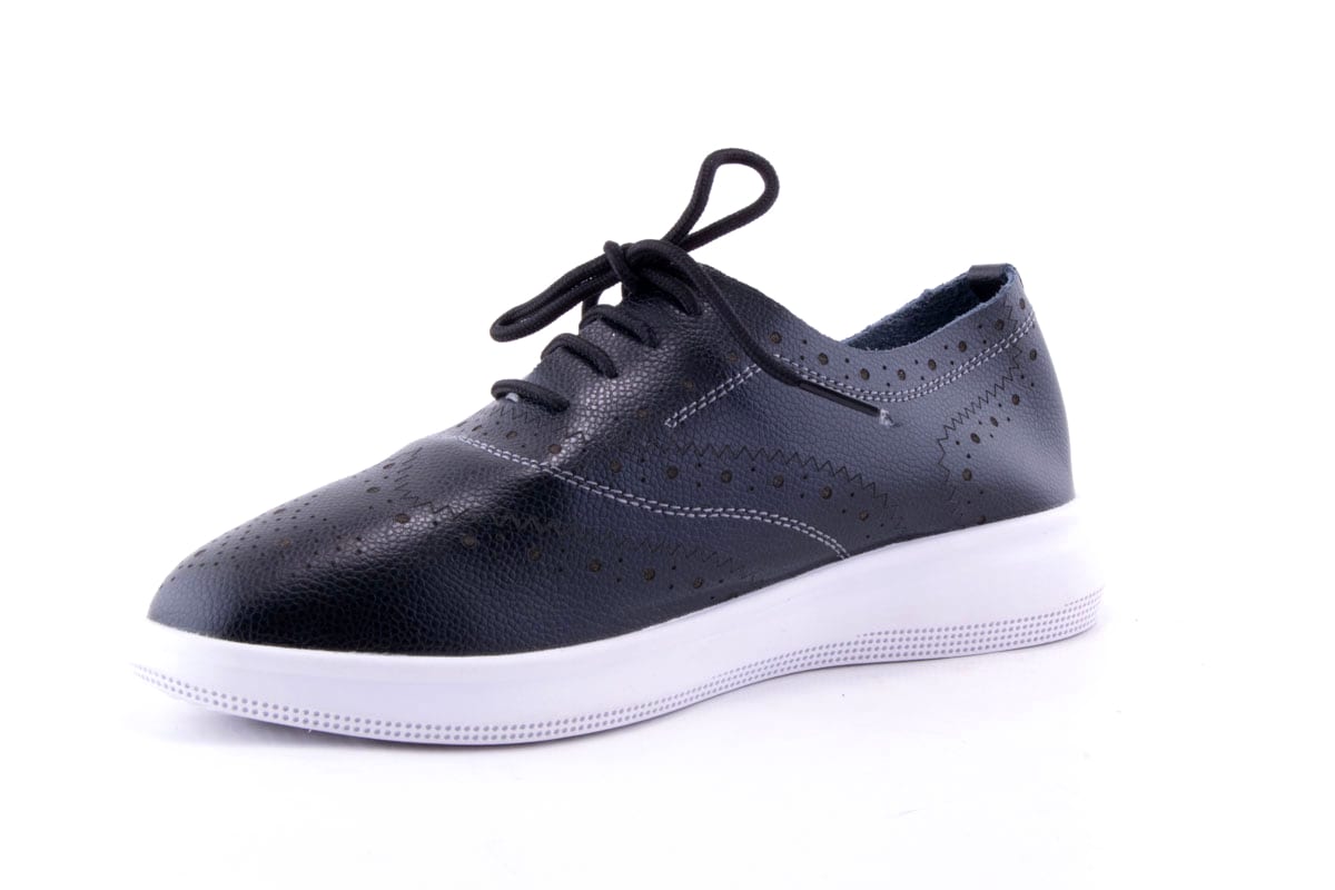 Pantofi Dama Etore Piele Naturala Bell 2020 - 1 /Negru - amely.ro - amely.ro