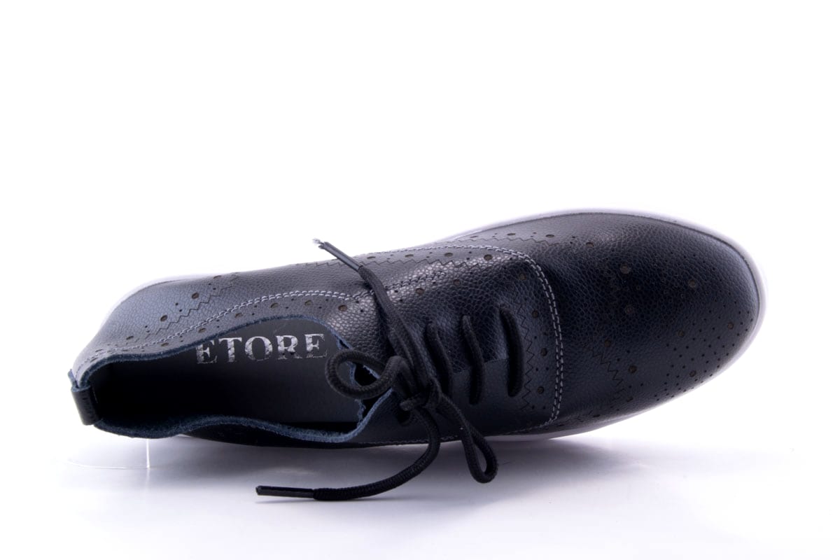 Pantofi Dama Etore Piele Naturala Bell 2020 - 1 /Negru - amely.ro - amely.ro