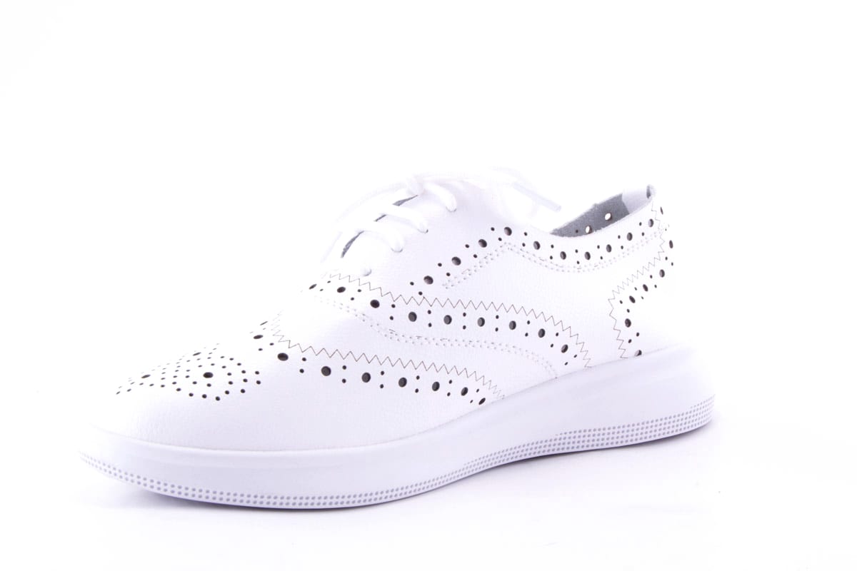 Pantofi Dama Etore Piele Naturala Bell 2020 /Alb - amely.ro - amely.ro
