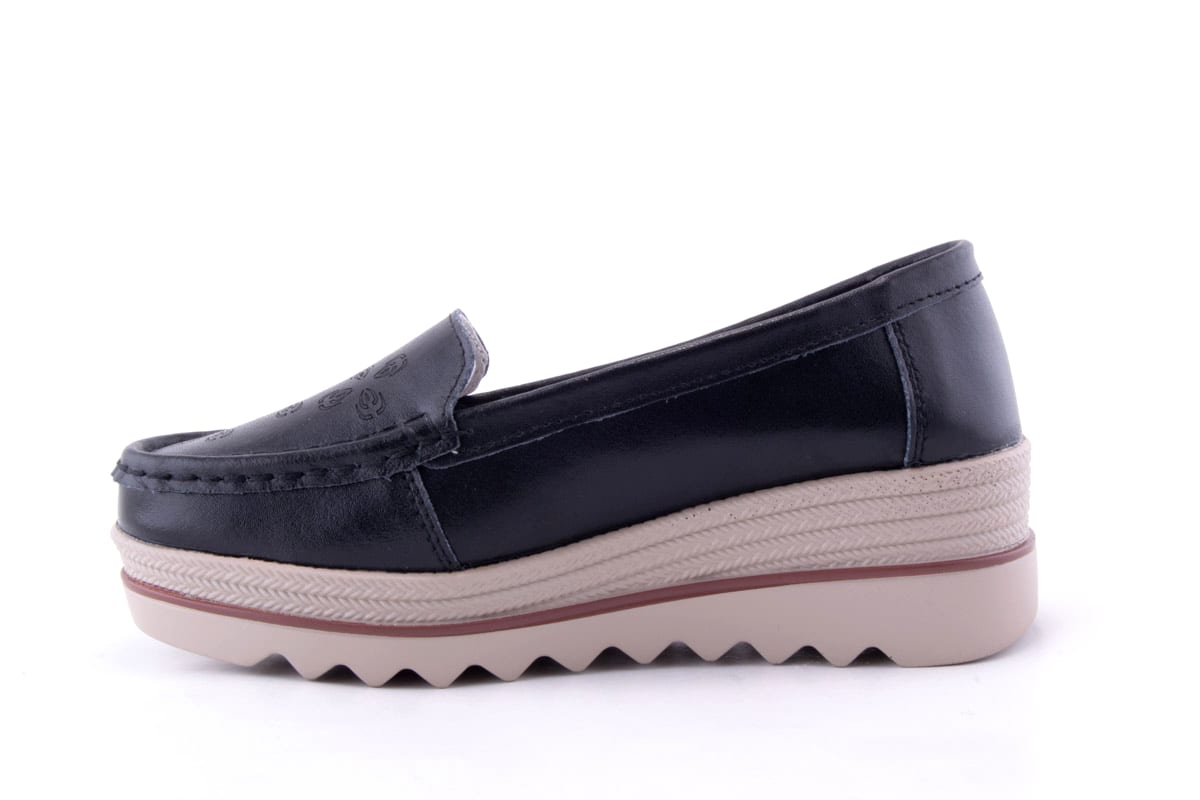 Pantofi Dama Etore Piele Naturala Bell 3095 - 1 /N - amely.ro - amely.ro