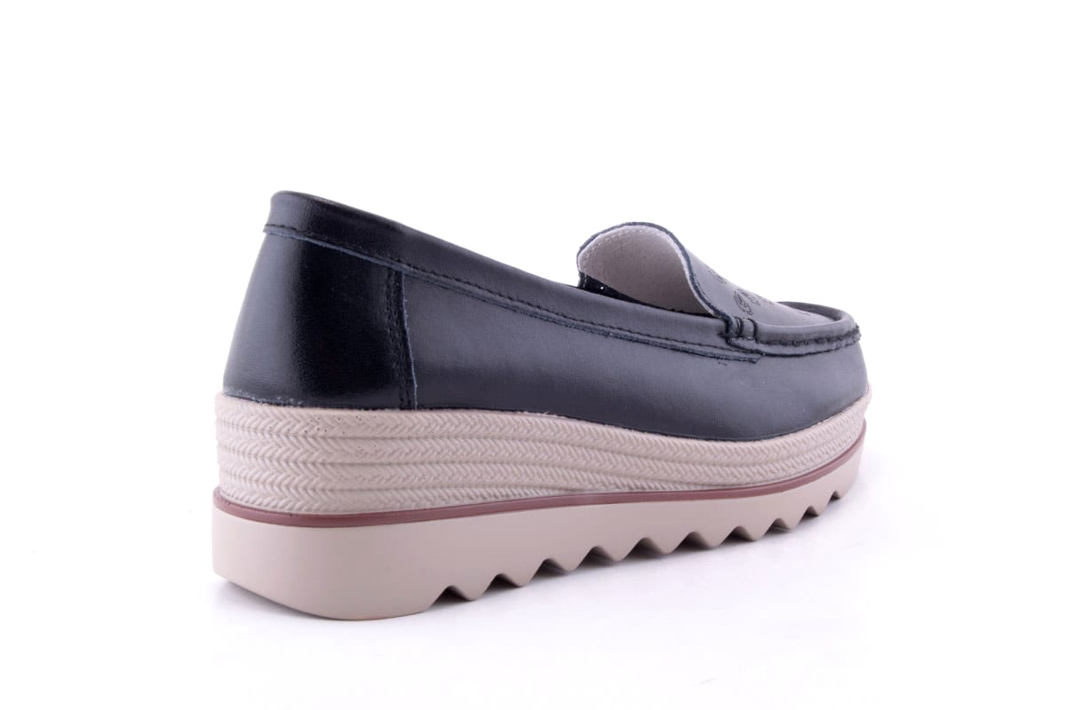 Pantofi Dama Etore Piele Naturala Bell 3095 - 1 /N - amely.ro - amely.ro