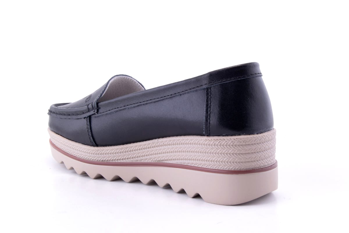 Pantofi Dama Etore Piele Naturala Bell 3095 - 1 /N - amely.ro - amely.ro