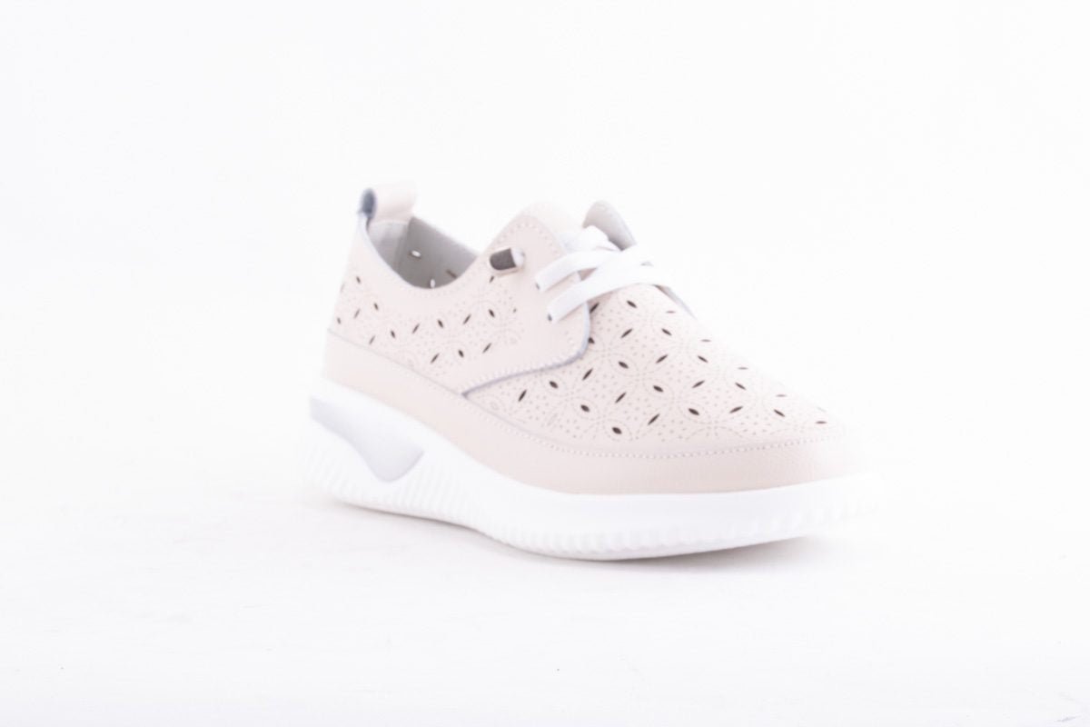 Pantofi Dama Etore Piele Naturala Bell A096 /Bej - amely.ro - amely.ro