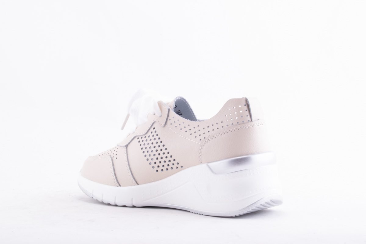 Pantofi Dama Etore Piele Naturala Bell A509 /Bej - amely.ro - amely.ro