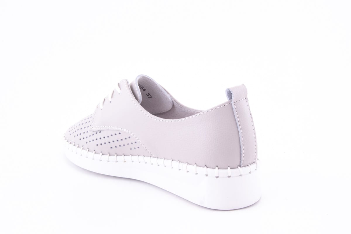 Pantofi Dama Ld Ricardo Piele Naturala Kond L0454 /Gri - amely.ro - amely.ro