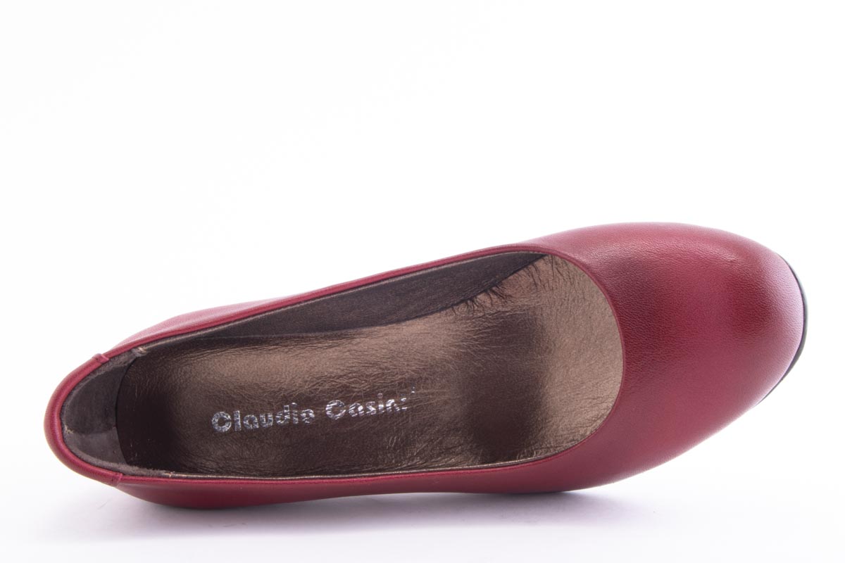 Pantofi Dama Piele Naturala De Vitel Claudio Casini Cart 1007 /Bor - Claudio Casini - amely.ro