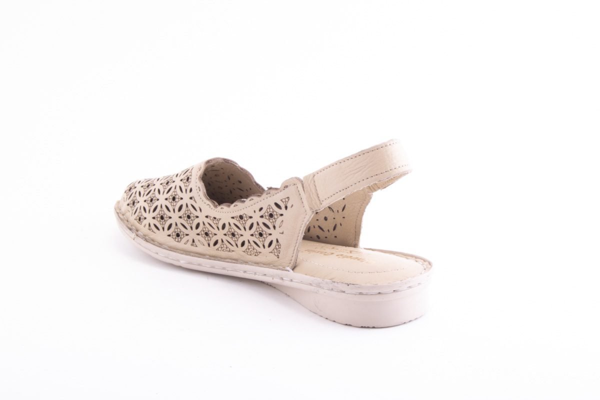 Pantofi Dama Piele Naturala De Vitel Claudio Casini Cart 1008 - L /Bej - Claudio Casini - amely.ro