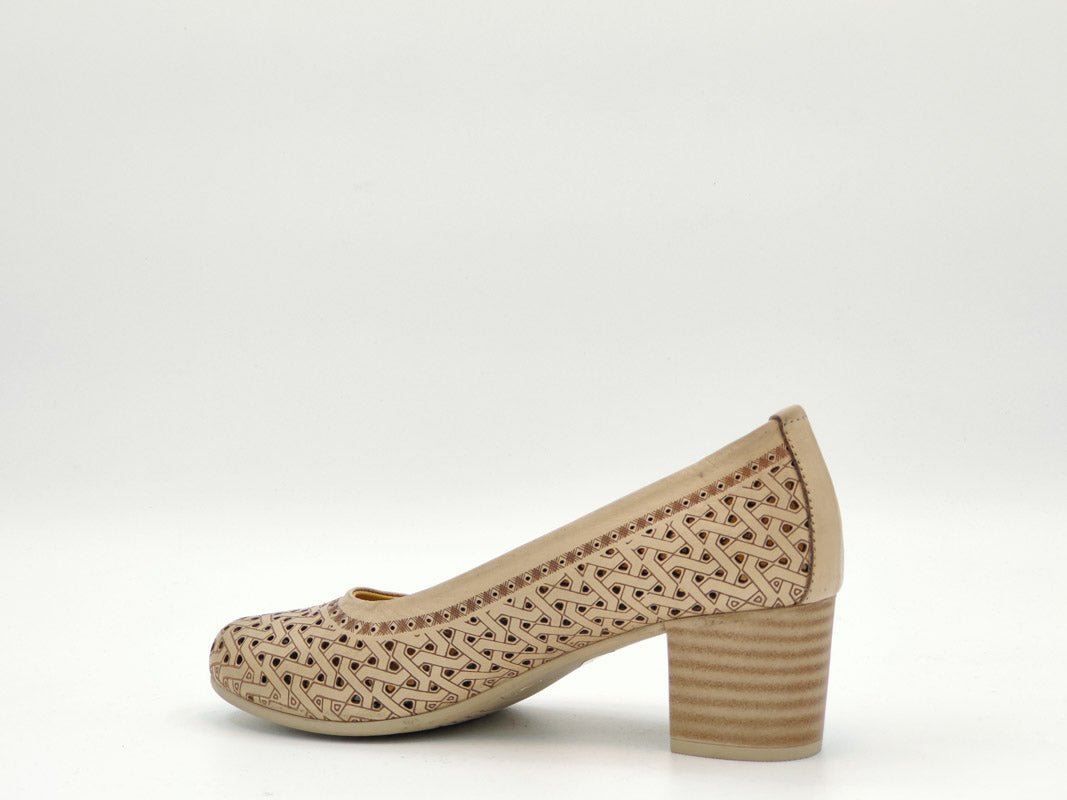 Pantofi Dama Piele Naturala De Vitel Claudio Casini Cart 1067 /Bej - Claudio Casini - amely.ro