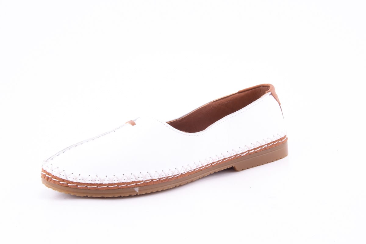 Pantofi Dama Piele Naturala De Vitel Claudio Casini Cart 2011 /Alb - Claudio Casini - amely.ro