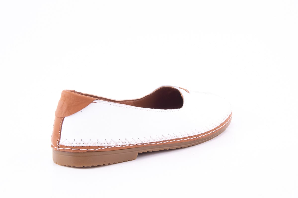 Pantofi Dama Piele Naturala De Vitel Claudio Casini Cart 2011 /Alb - Claudio Casini - amely.ro