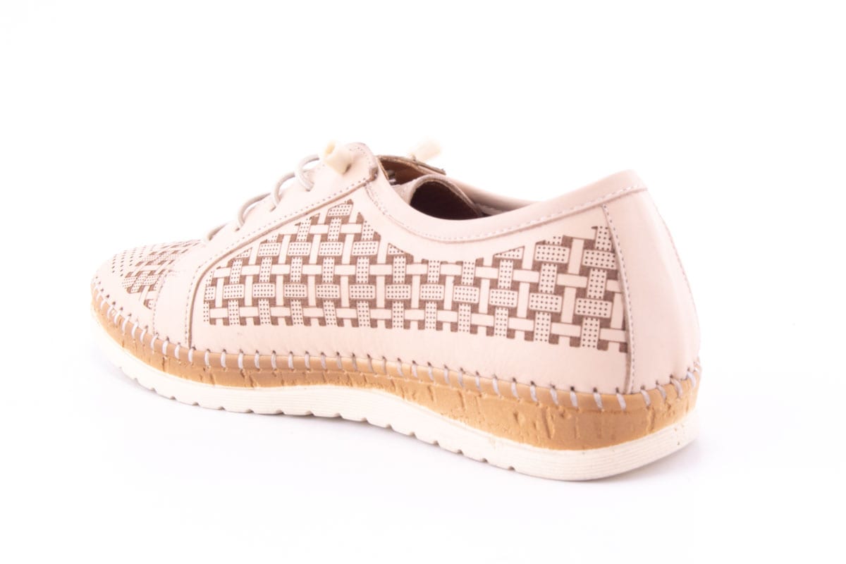Pantofi Dama Piele Naturala De Vitel Claudio Casini Cart 2015 /Bej - Claudio Casini - amely.ro