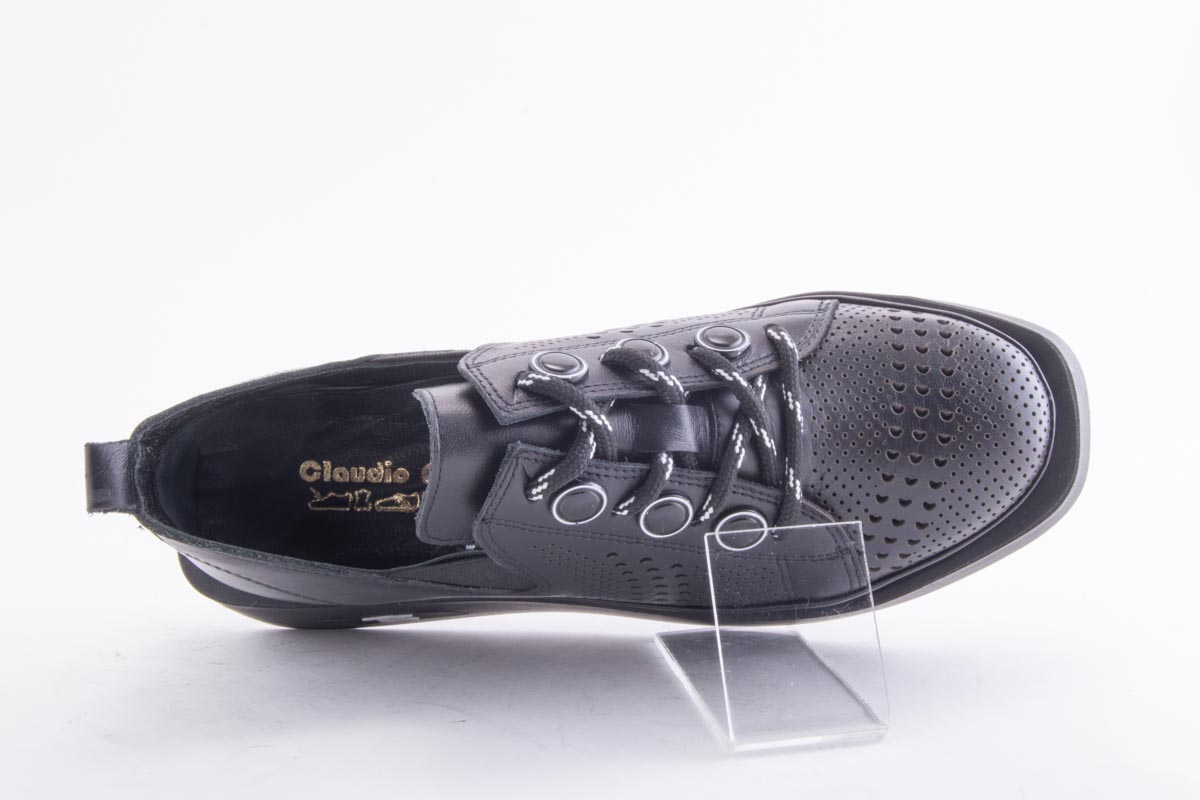 Pantofi Dama Piele Naturala De Vitel Claudio Casini Cart 2045 - L /N - Claudio Casini - amely.ro