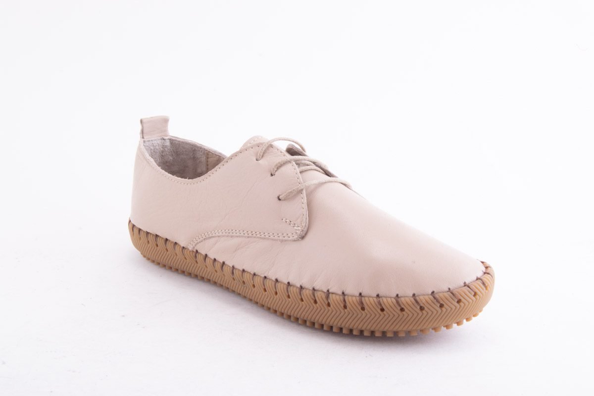 Pantofi Dama Piele Naturala De Vitel Claudio Casini Cart 2047 /Bej - Claudio Casini - amely.ro