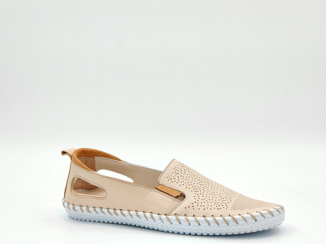 Pantofi Dama Piele Naturala De Vitel Claudio Casini Cart 30107 /Bej - Claudio Casini - amely.ro