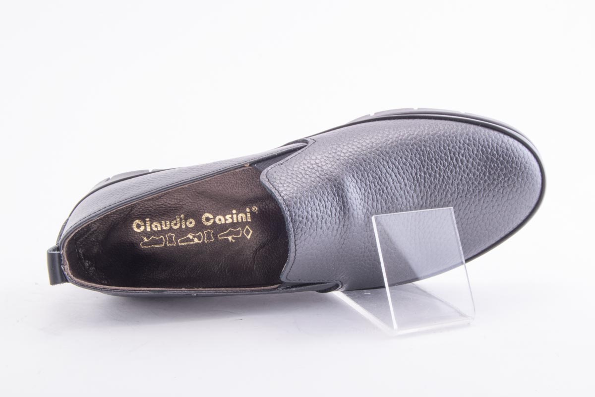 Pantofi Dama Piele Naturala De Vitel Claudio Casini Cart 410 /Grisid - Claudio Casini - amely.ro