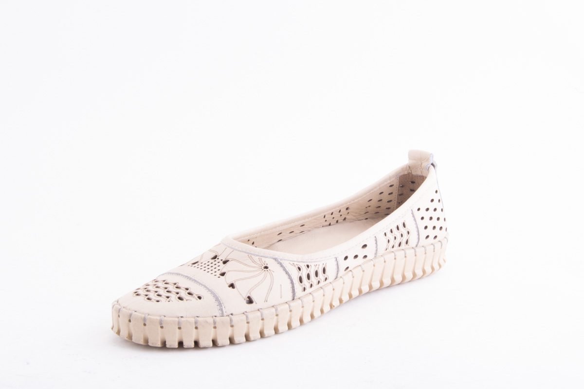 Pantofi Dama Piele Naturala De Vitel Claudio Casini Cart Ft556 /Bej - Claudio Casini - amely.ro