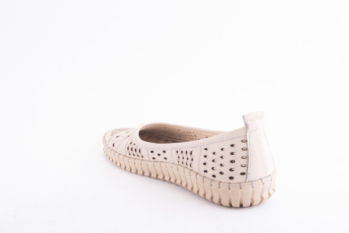 Pantofi Dama Piele Naturala De Vitel Claudio Casini Cart Ft556 /Bej - Claudio Casini - amely.ro