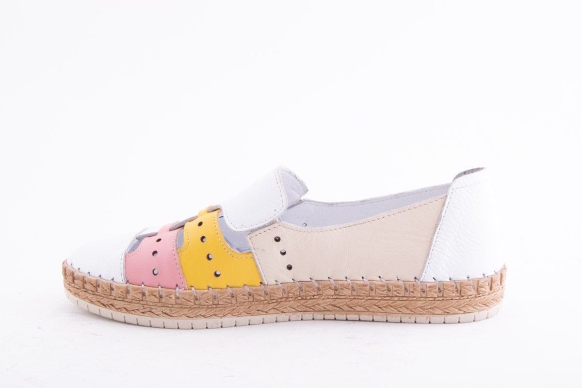 Pantofi Dama Piele Naturala De Vitel Claudio Casini Cart Yt322 /Alb - Claudio Casini - amely.ro