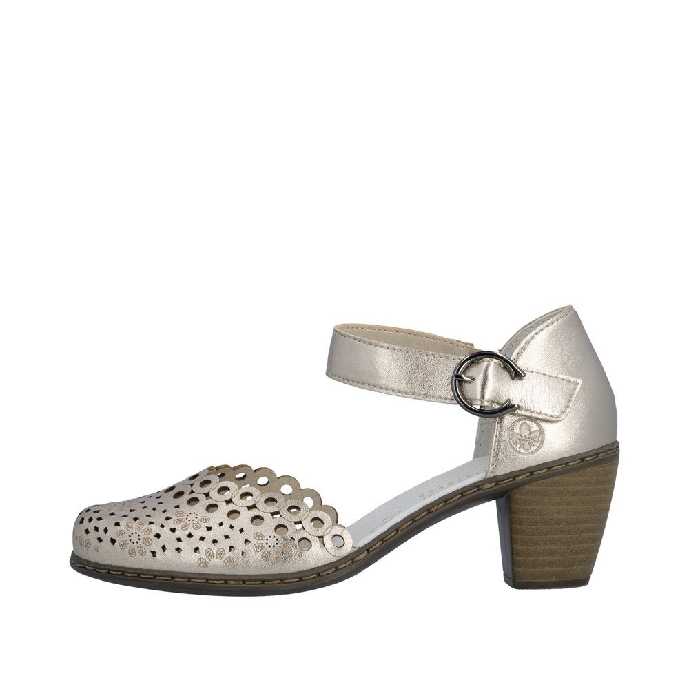 Pantofi Dama Piele Naturala Rieker RIEK 40902 - Rieker - amely.ro