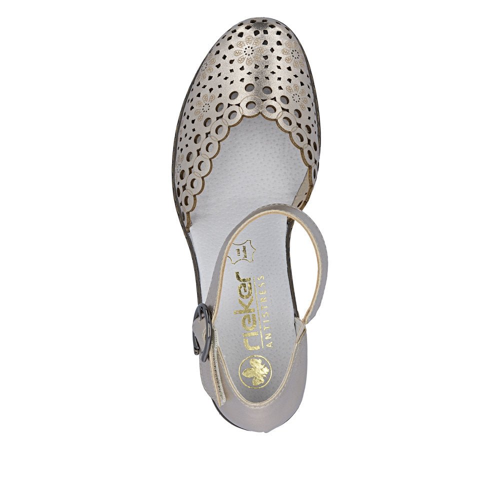 Pantofi Dama Piele Naturala Rieker RIEK 40902 - Rieker - amely.ro