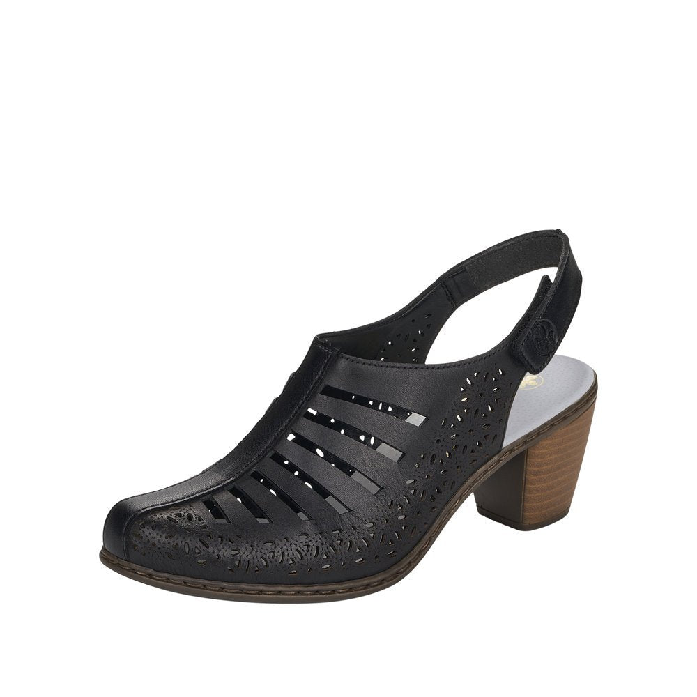 Pantofi Dama Piele Naturala Rieker RIEK 40959 - Rieker - amely.ro