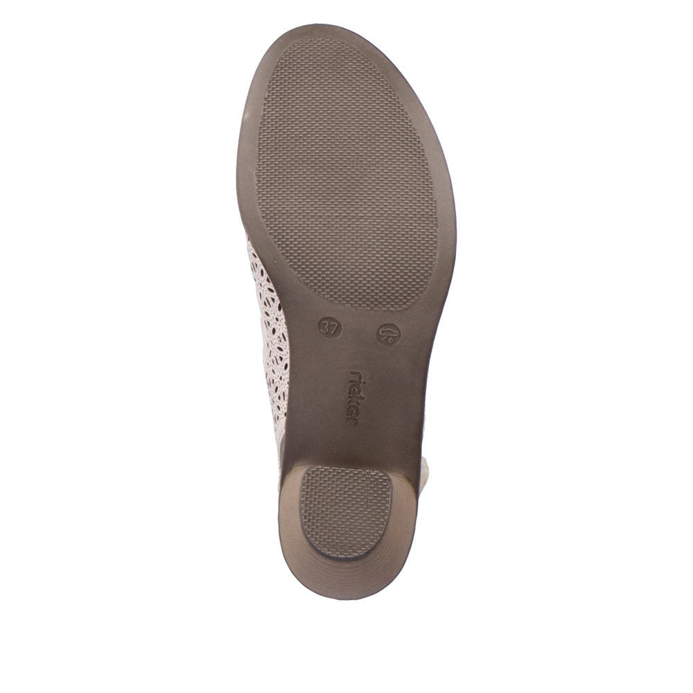 Pantofi Dama Piele Naturala Rieker RIEK 40959 - Rieker - amely.ro