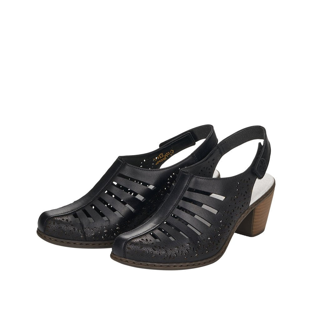 Pantofi Dama Piele Naturala Rieker RIEK 40959 - Rieker - amely.ro