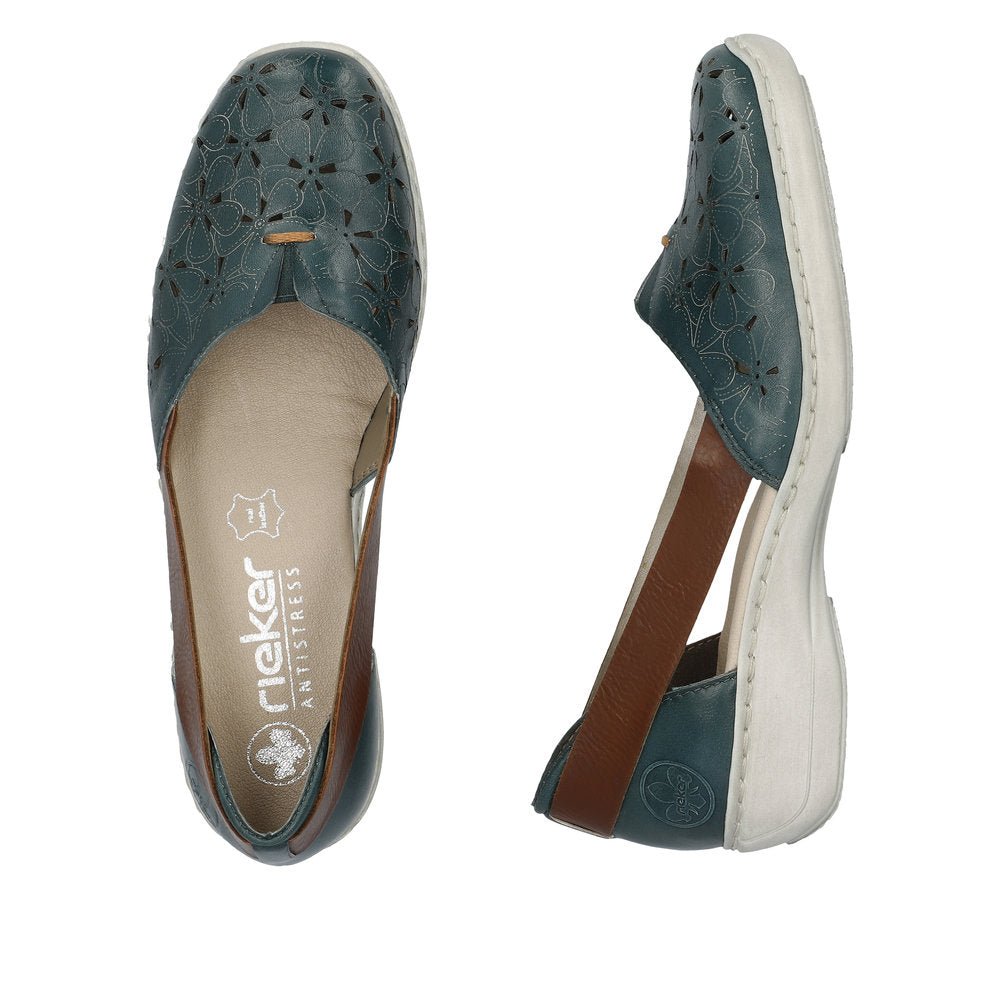 Pantofi Dama Piele Naturala Rieker RIEK 41356 - 13 - Rieker - amely.ro