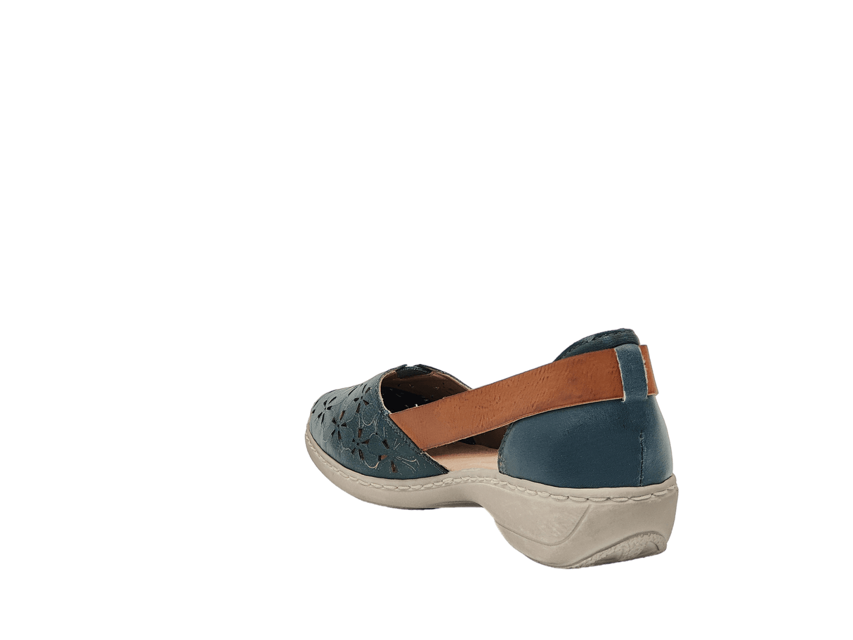 Pantofi Dama Piele Naturala Rieker RIEK 41356 - 13 - Rieker - amely.ro