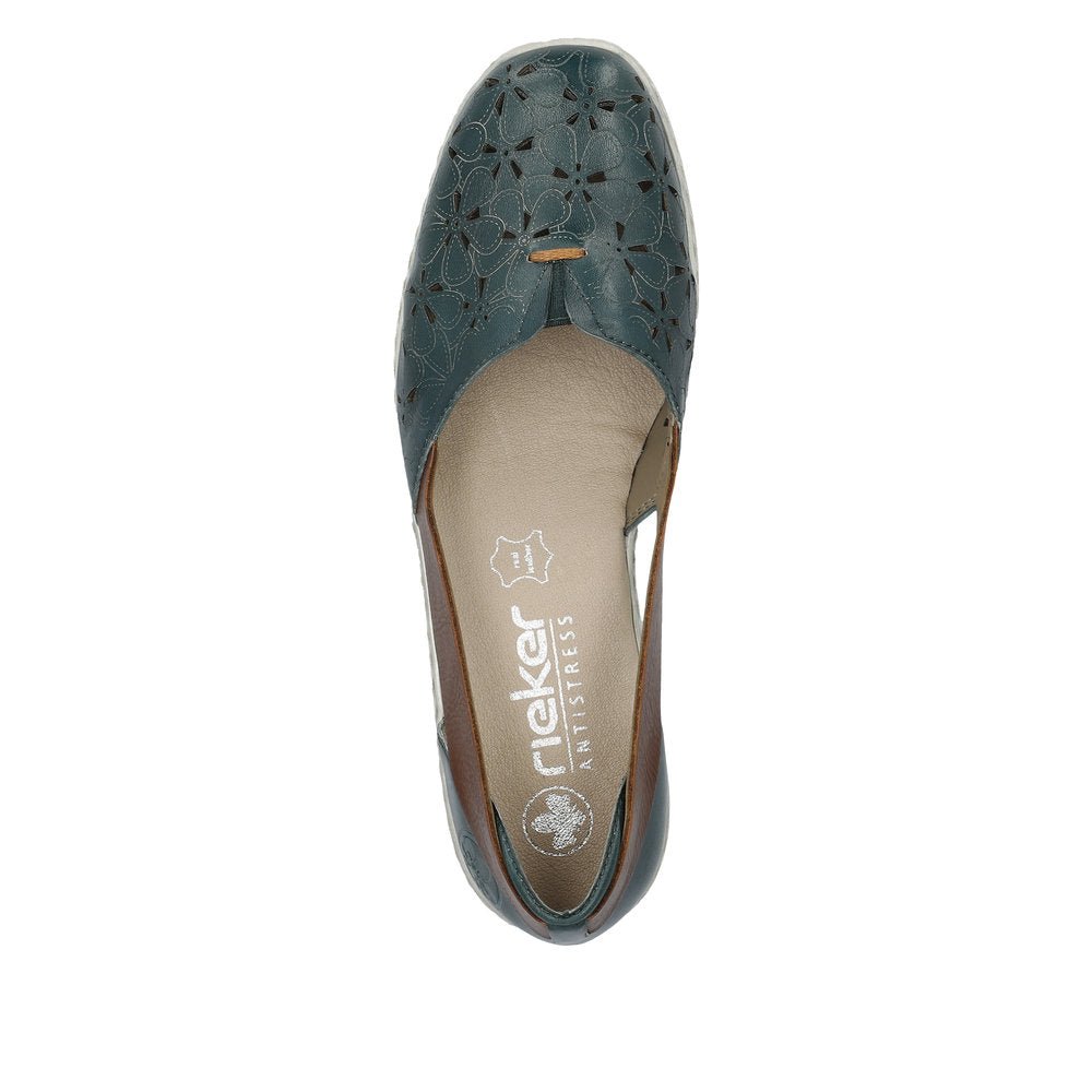 Pantofi Dama Piele Naturala Rieker RIEK 41356 - 13 - Rieker - amely.ro
