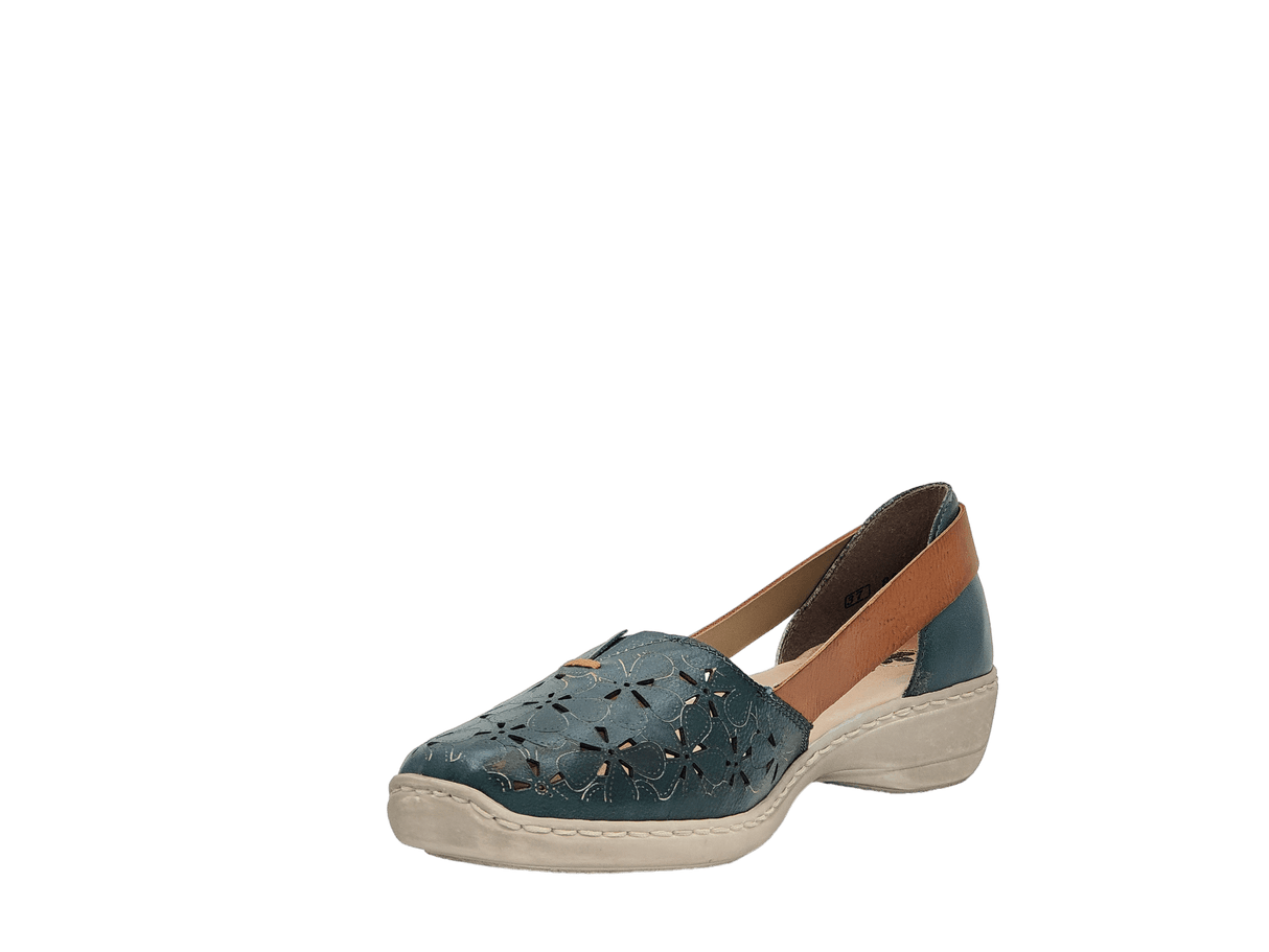 Pantofi Dama Piele Naturala Rieker RIEK 41356 - 13 - Rieker - amely.ro