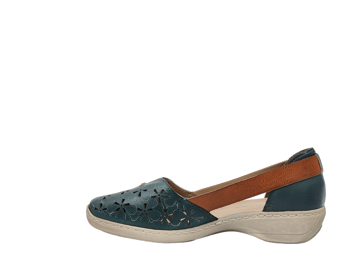 Pantofi Dama Piele Naturala Rieker RIEK 41356 - 13 - Rieker - amely.ro