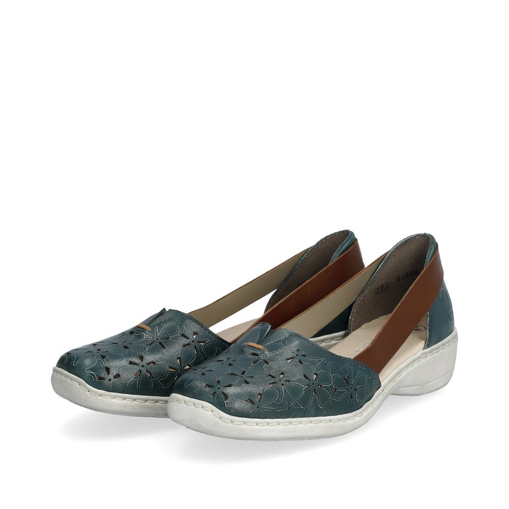 Pantofi Dama Piele Naturala Rieker RIEK 41356 - 13 - Rieker - amely.ro