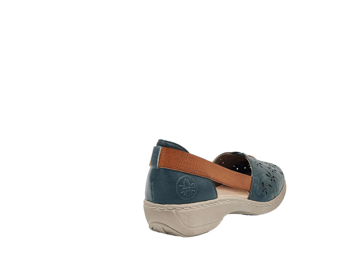 Pantofi Dama Piele Naturala Rieker RIEK 41356 - 13 - Rieker - amely.ro