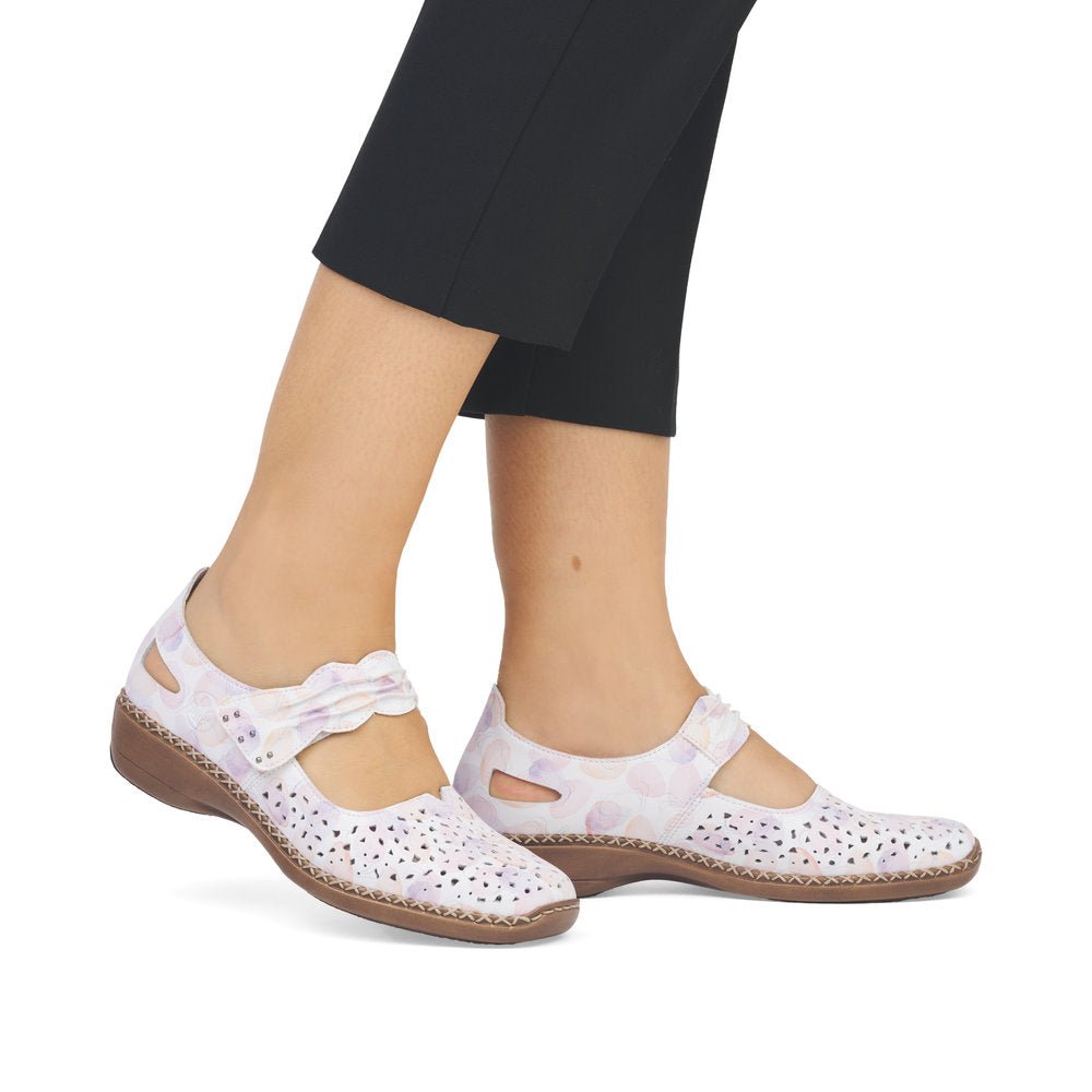 Pantofi Dama Piele Naturala Rieker RIEK 41399 - Rieker - amely.ro