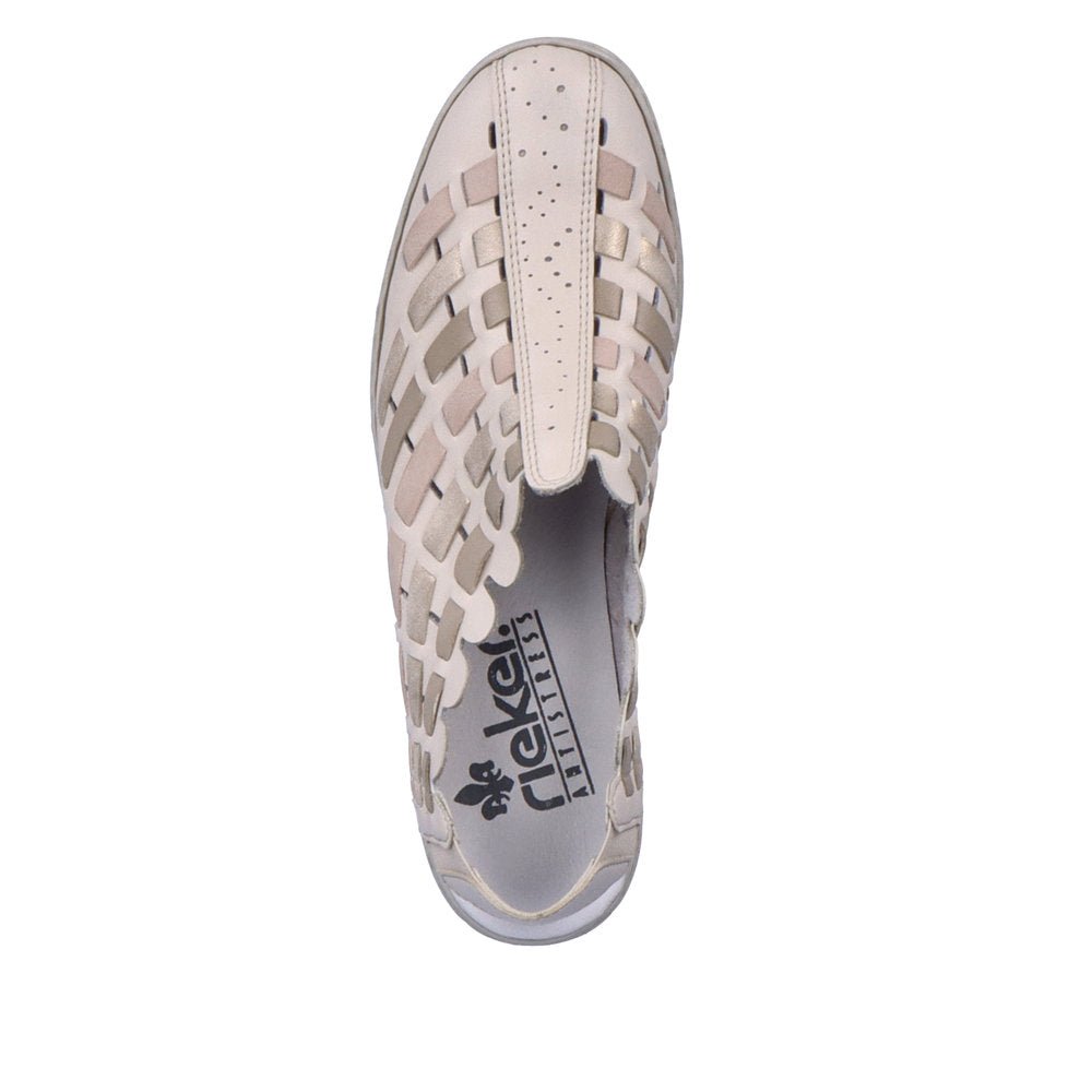 Pantofi Dama Piele Naturala Rieker RIEK 413V8 - Rieker - amely.ro