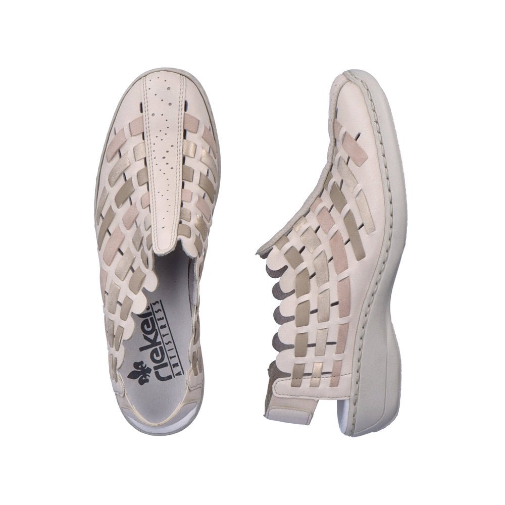 Pantofi Dama Piele Naturala Rieker RIEK 413V8 - Rieker - amely.ro