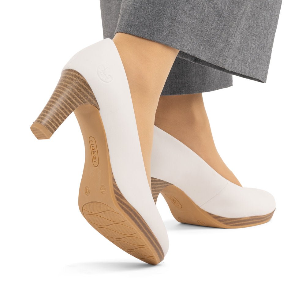 Pantofi Dama Piele Naturala Rieker RIEK 41560 - Rieker - amely.ro